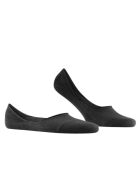 Lot de 3 paires de chaussettes en laine Invisible Merino noir/blanc