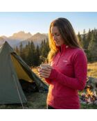Bjork Zip 210 Oberteil aus rosafarbener Wolle