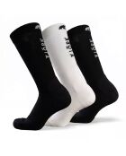 Confezione da 3 paia di calzini Fresh Cut nero/bianco