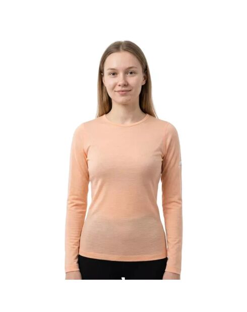 Bjork ML 140 nudewollen top met eerste laag