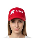 Rot/weiße Baseballkappe mit Schweizer Logo