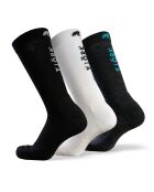 Pack de 3 pares de calcetines Fresh Cut blanco/negro/gris