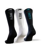 Pack de 3 pares de calcetines Fresh Cut blanco/negro/gris