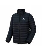 Laax Nordend ML schwarze Jacke aus Merinowolle