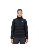 Laax Nordend ML schwarze Jacke aus Merinowolle