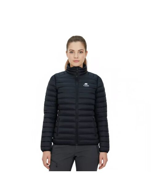 Laax Nordend ML schwarze Jacke aus Merinowolle