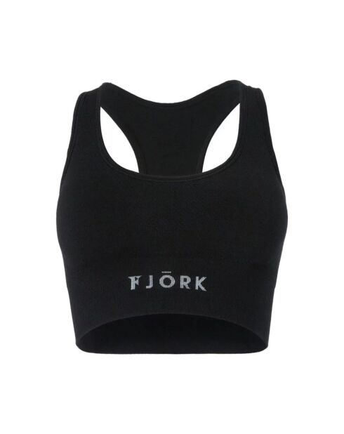 Brassière de sport Merino noir Laax
