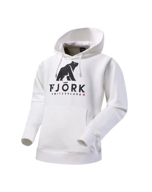 Titlis Logo wit/zwarte katoenen hoodie