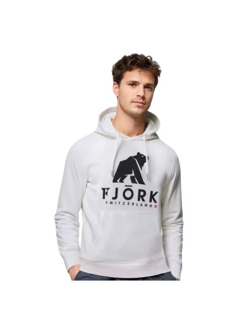 Titlis Logo wit/zwarte katoenen hoodie
