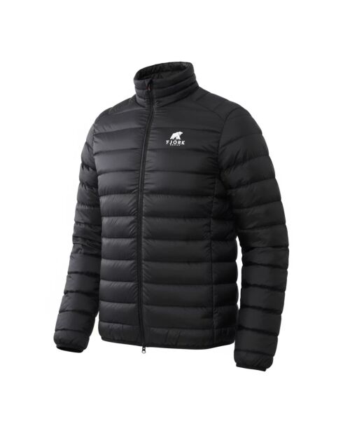 Laax Nordend ML schwarze Jacke aus Merinowolle