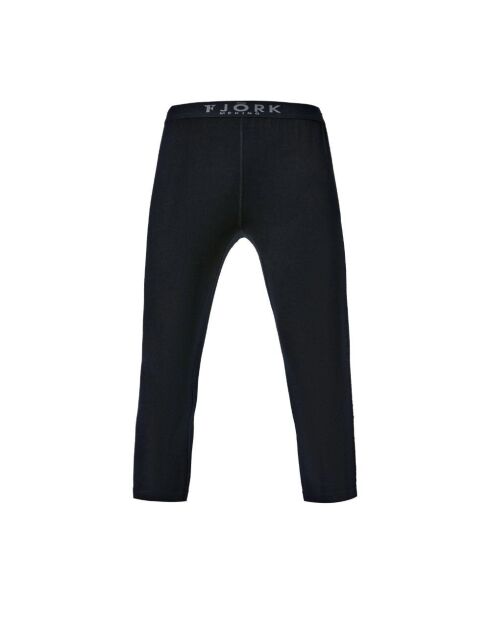 Laax Bjork 210 3/4 zwarte wollen legging