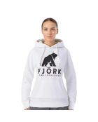 Sweat à capuche en coton Titlis Logo blanc/noir