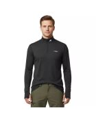 Finn Zip 210 Zinal graues Oberteil aus Wolle, erste Schicht