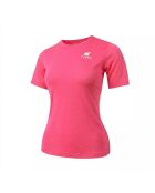 T-shirt en laine Bjork MC 140 Davos rose