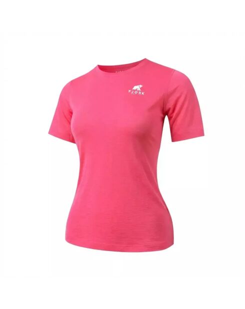 Bjork MC 140 Davos rosafarbenes Woll-T-Shirt