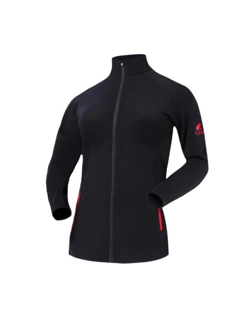 Laax Ultra 300 Wolljacke ohne Kapuze schwarz