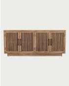 Buffet 4 portes en manguier massif Lino - 190 x 45 x 80 cm