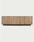 Porta TV Koda in legno di mango e metallo - 180 x 44 x 55 cm