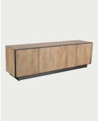 Porta TV Koda in legno di mango e metallo - 180 x 44 x 55 cm