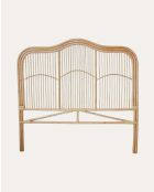 Tête de lit en rotin tressé Wave naturelle - 160 x 4 x 150 cm