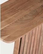 Console design en bois d'acacia massif Tibo - 120 x 40 x 78 cm