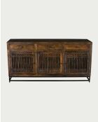 Credenza Kumo in legno massello di acacia - 180 x 45 x 90 cm