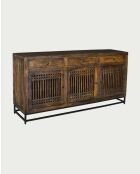 Credenza Kumo in legno massello di acacia - 180 x 45 x 90 cm