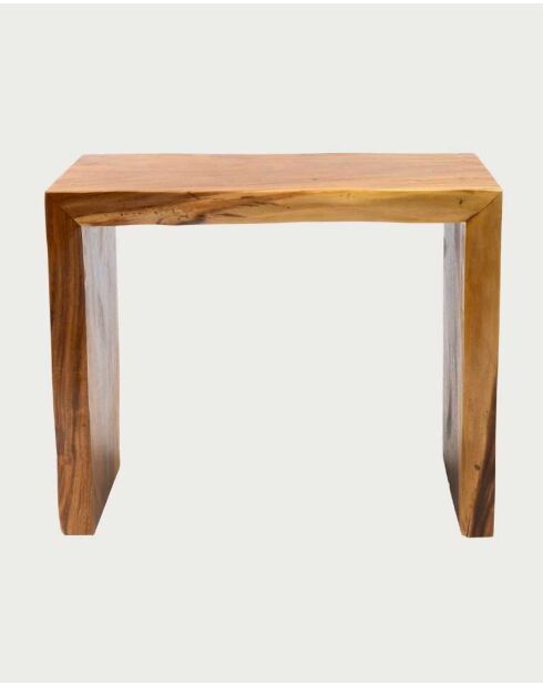Console en bois massif Arden marron - 100 x 45 x 85 cm