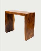 Consolle Arden in legno massello marrone - 100 x 45 x 85 cm