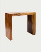 Consolle Arden in legno massello marrone - 100 x 45 x 85 cm