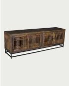 Meuble TV en bois d'acacia massif Kumo - 200 x 45 x 65 cm