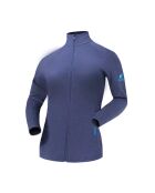 Blaue Ultra 300 Wolljacke von Saint-Moritz ohne Kapuze