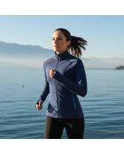 Blaue Ultra 300 Wolljacke von Saint-Moritz ohne Kapuze