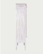 Shanghai Mindi massief houten wit gepatineerde kast - 100 x 45 x 180 cm