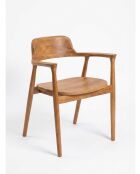 Sedia Kendi in teak massiccio naturale - 59 x 49 x 78 cm