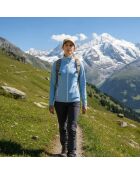 Aletsch blaue Ultra 300 Wolljacke ohne Kapuze
