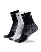 Pack de 3 pares de calcetines multicolores de lana Treck 90