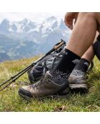 Pack de 3 pares de calcetines multicolores de lana Treck 90