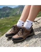 Pack de 3 pares de calcetines multicolores de lana Treck 90