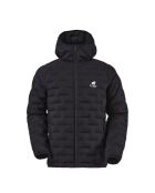 Laax Eiger ML schwarze Jacke aus Merinowolle