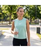 Tanktop aus aktiver Merinowolle 140 grün