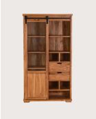 Lexis natuurlijke boekenkast van gerecycled teakhout - 100 x 45 x 180 cm