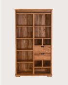 Lexis natuurlijke boekenkast van gerecycled teakhout - 100 x 45 x 180 cm