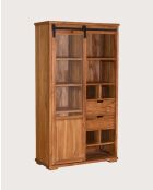 Lexis natuurlijke boekenkast van gerecycled teakhout - 100 x 45 x 180 cm