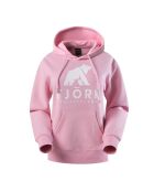 Titlis Logo roze/witte katoenen hoodie