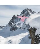 Titlis Logo roze/witte katoenen hoodie