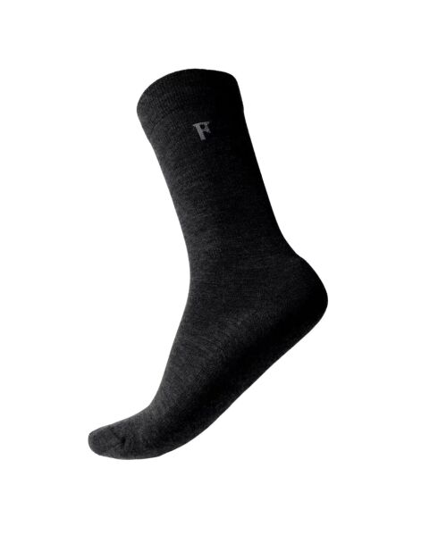 Lot de 3 paires de chaussettes en laine City noires