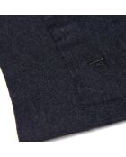 Zinal grauer Pullover aus Citywolle mit Rundhalsausschnitt