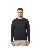 Zinal grauer Pullover aus Citywolle mit Rundhalsausschnitt