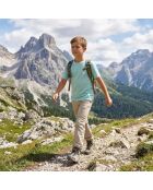 T-shirt Engelberg in lana MC 140 verde